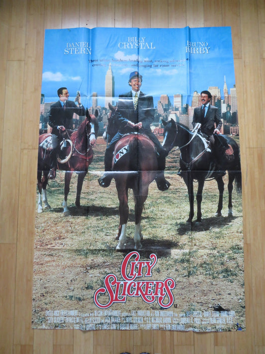 CITY SLICKERS UK 4 SHEET POSTER BILLY CRYSTAL DANIEL STERN 1991 Rendezvous Cinema Movie posters