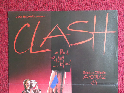 CLASH FRENCH POSTER CATHERINE ALRIC PIERRE CLEMENTI 1984 Rendezvous Cinema Movie posters
