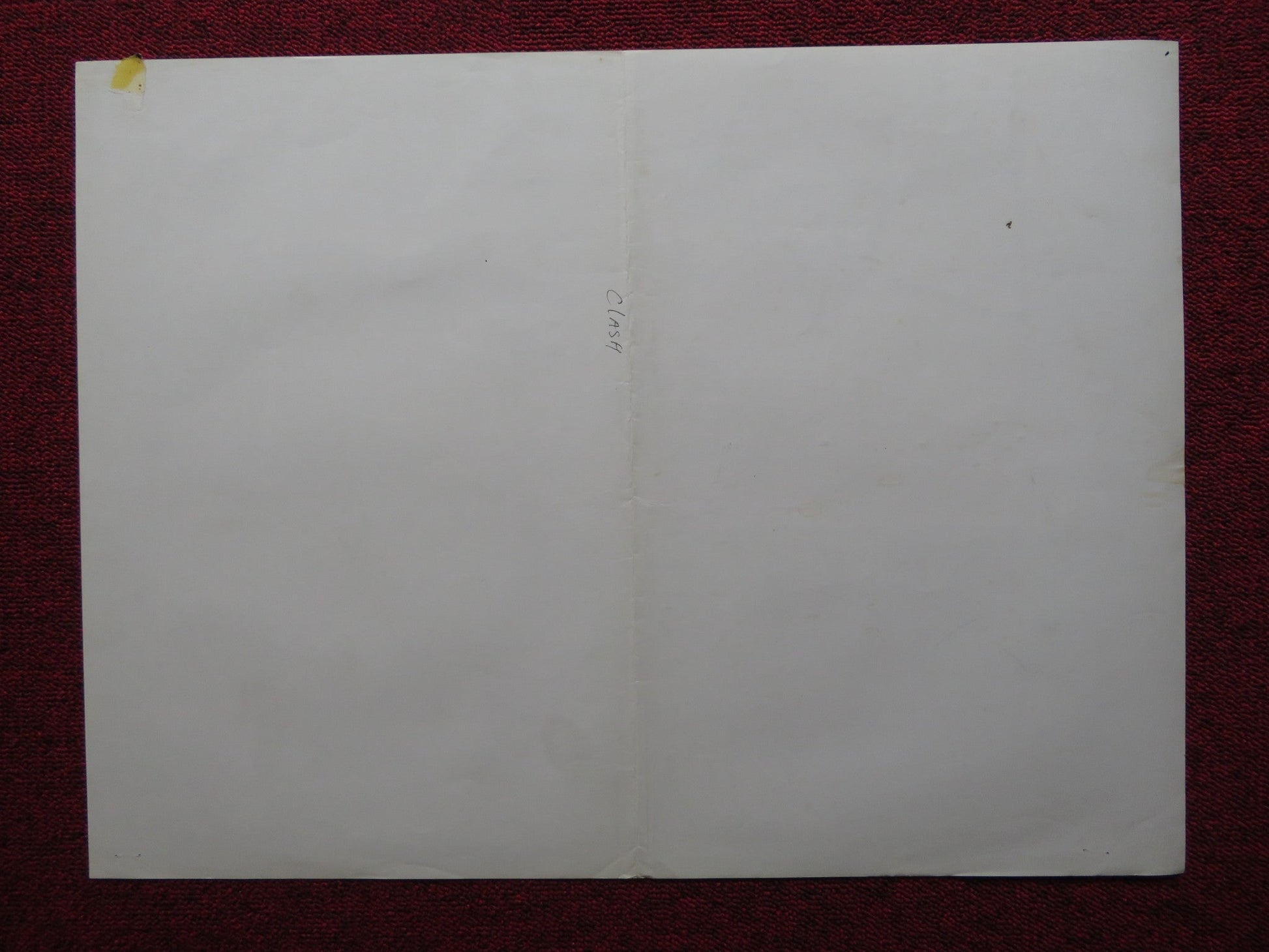 CLASH FRENCH POSTER CATHERINE ALRIC PIERRE CLEMENTI 1984 Rendezvous Cinema Movie posters