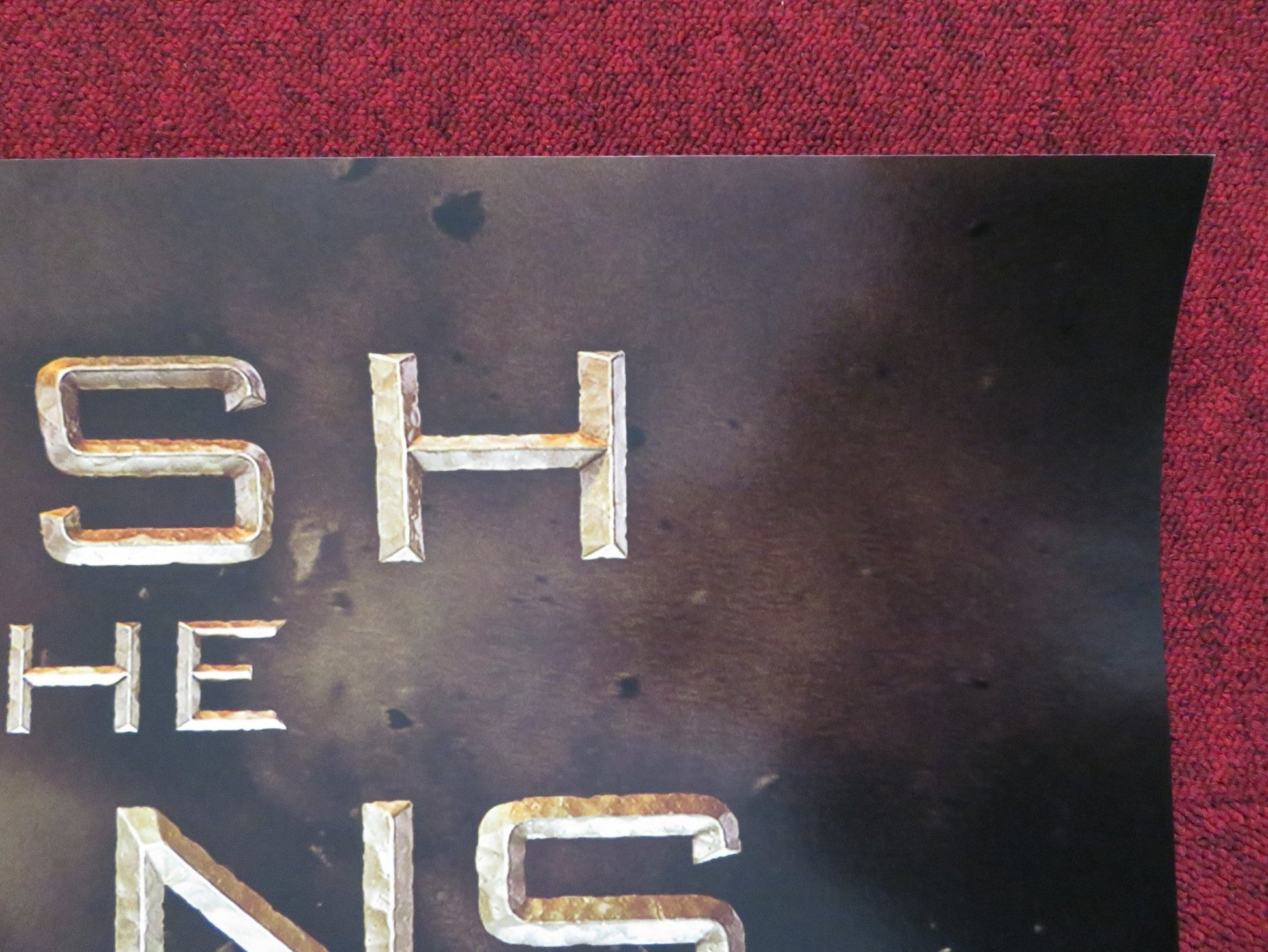 CLASH OF THE TITANS US ONE SHEET ROLLED POSTER SAM WORTHINGTON LIAM NEESON 2010 Rendezvous Cinema Movie posters