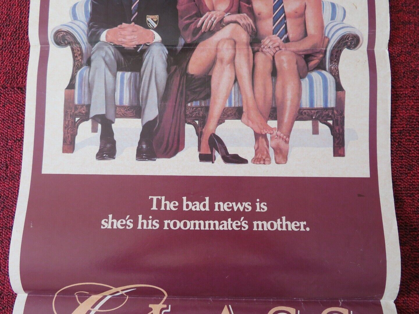 CLASS FOLDED AUSTRALIAN DAYBILL POSTER ROB LOWE ANDREW MCCARTHY 1983 Movie posters