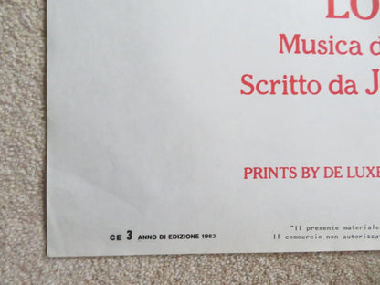 CLASS ITALIAN 2 FOGLIO POSTER ROB LOWE ANDREW MCCARTHY 1983 Rendezvous Cinema Movie posters