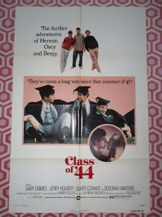 CLASS OF 44 US ONE SHEET POSTER GARY GRIMES JERRY HOUSER 1973 Movie posters