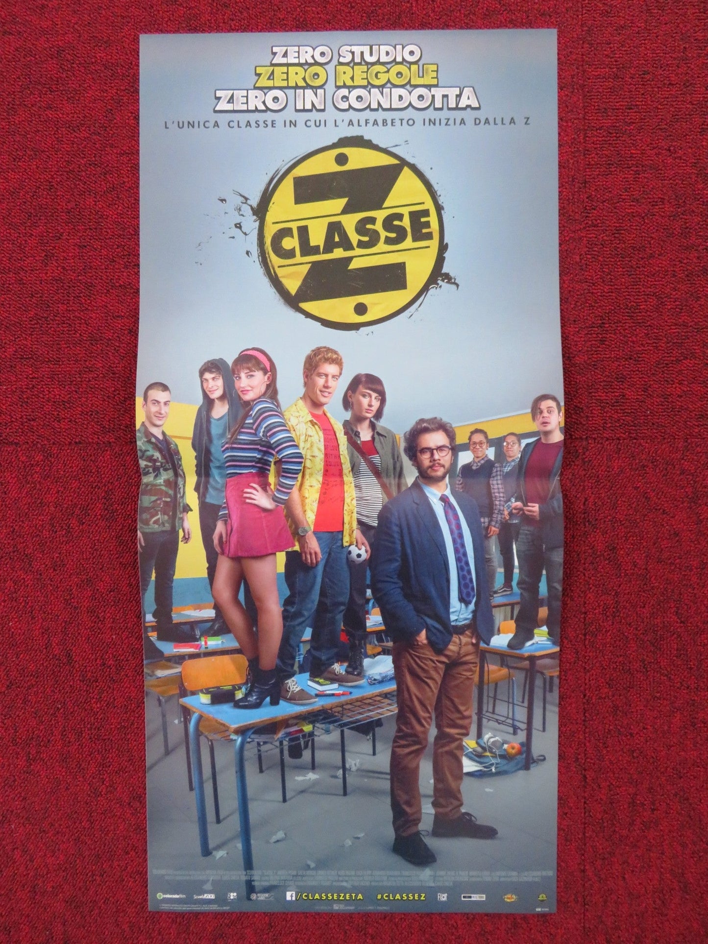 CLASSE Z ITALIAN LOCANDINA POSTER GRETA MENCHI ALICE PAGANI 2017 Rendezvous Cinema Movie posters