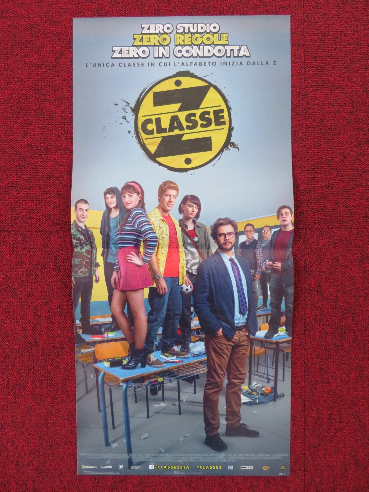 CLASSE Z ITALIAN LOCANDINA POSTER GRETA MENCHI ALICE PAGANI 2017 Rendezvous Cinema Movie posters