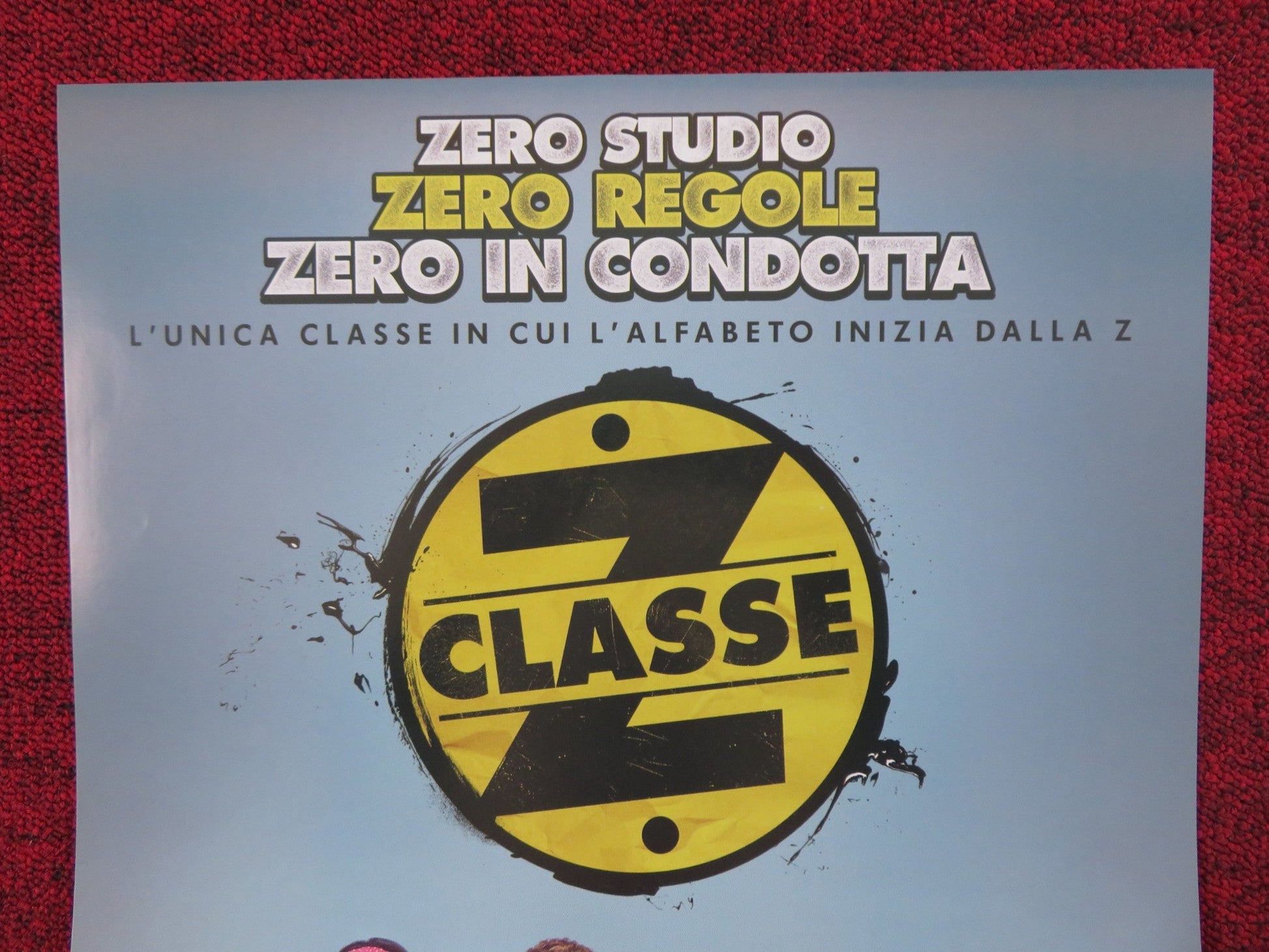 CLASSE Z ITALIAN LOCANDINA POSTER GRETA MENCHI ALICE PAGANI 2017 Rendezvous Cinema Movie posters