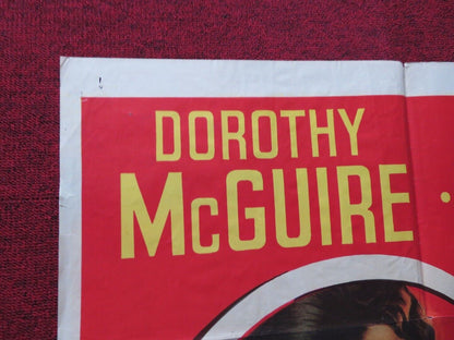 CLAUDIA AND DAVID FOLDED US ONE SHEET POSTER DOROTHY MCGUIRE ROBERT YOUNG 1946 Movie posters