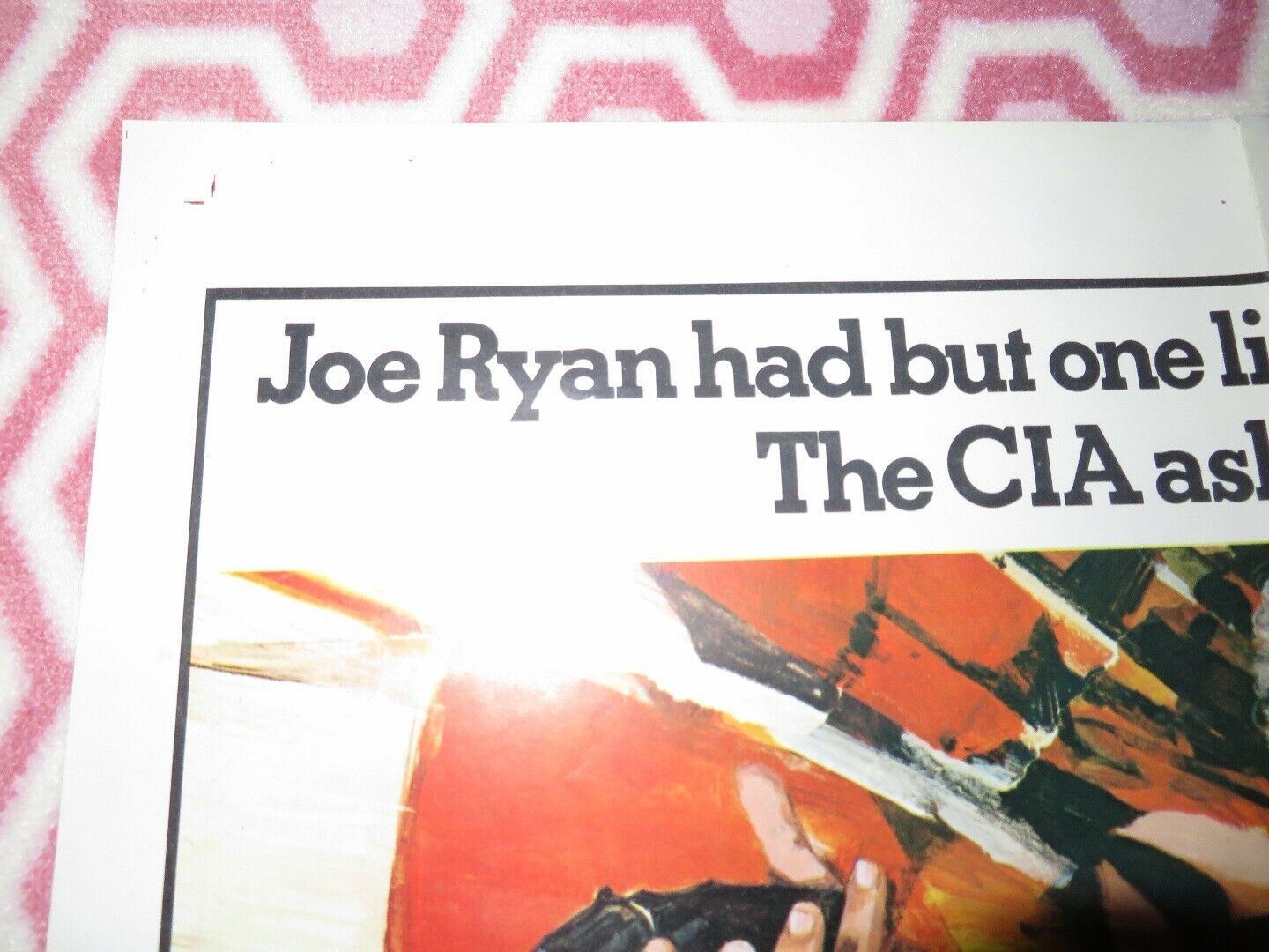 CLAY PIGEON US ONE SHEET POSTER TELLY SAVALAS ROBERT VAUGHN TOM STERN Movie posters