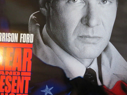 CLEAR AND PRESENT DANGER US ONE SHEET ROLLED POSTER HARRISON FORD 1994 - Rendezvous Cinema