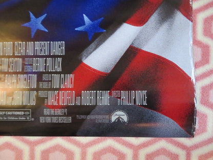CLEAR AND PRESENT DANGER US ONE SHEET ROLLED POSTER HARRISON FORD 1994 - Rendezvous Cinema