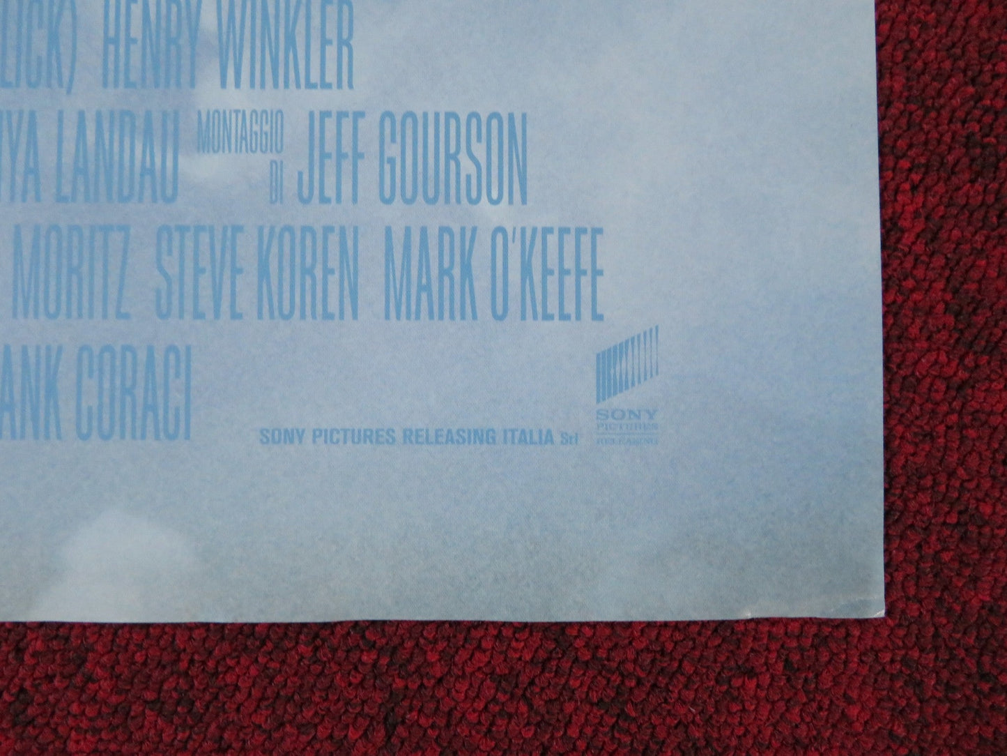 CLICK ITALIAN FOGLIO POSTER ADAM SANDLER KATE BECKINSALE 2006 Rendezvous Cinema Movie posters