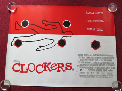 CLOCKERS UK QUAD (30"x 40") ROLLED POSTER SPIKE LEE HARVEY KEITEL 1995 Rendezvous Cinema Movie posters
