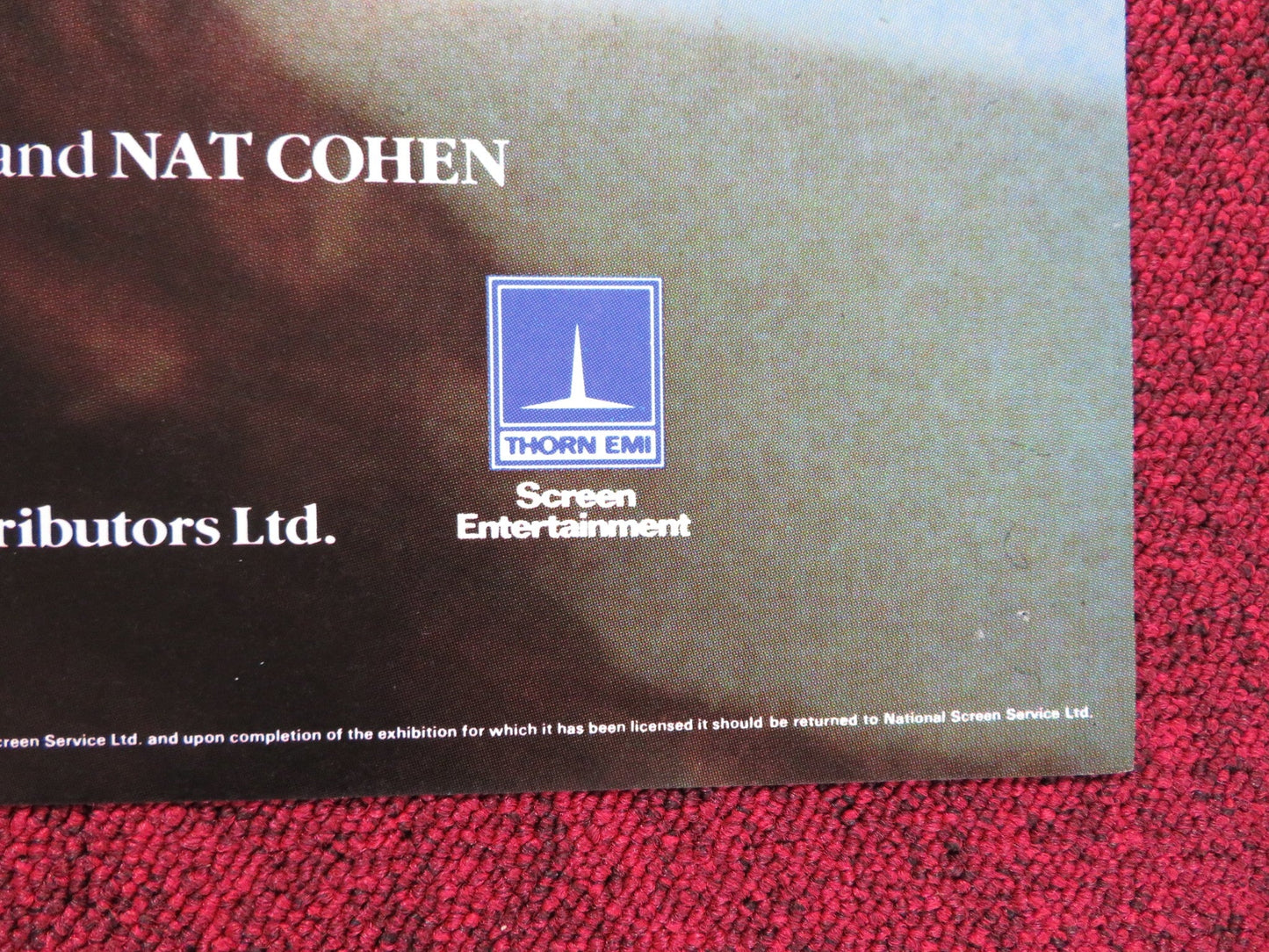 CLOCKWISE UK QUAD POSTER FOLDED JOHN CLEESE PENNYLEATHERBARROW 1986 Rendezvous Cinema Movie posters