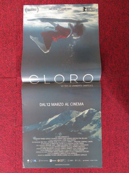 CLORO / chlorine ITALIAN LOCANDINA (26.5"x12.5") POSTER SARA SERRAIOCCO 2015 - Rendezvous Cinema