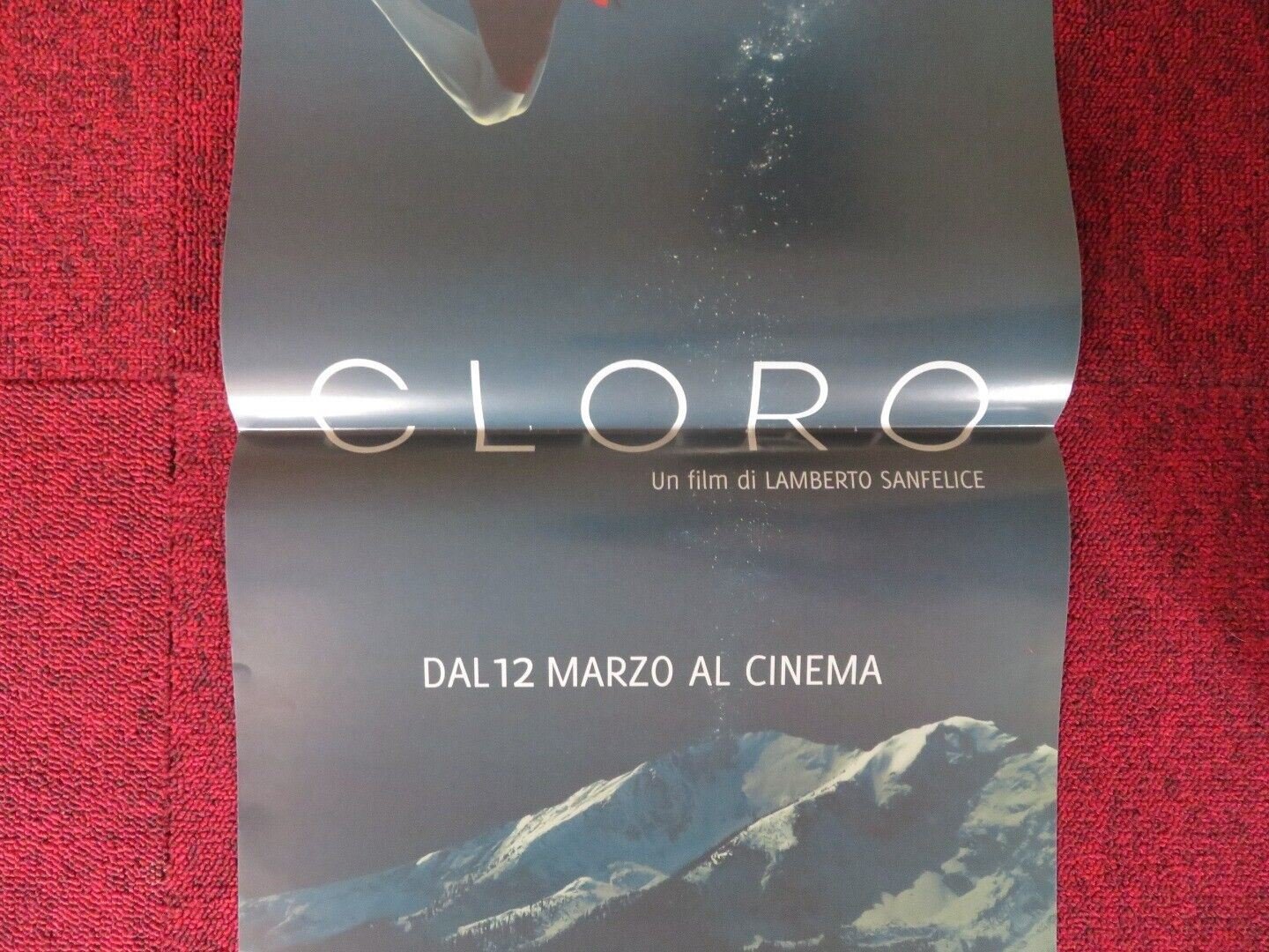 CLORO / chlorine ITALIAN LOCANDINA (26.5"x12.5") POSTER SARA SERRAIOCCO 2015 - Rendezvous Cinema