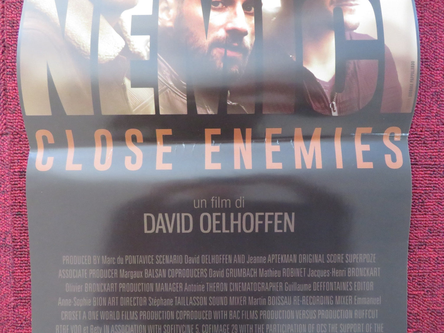 CLOSE ENEMIES ITALIAN LOCANDINA POSTER MATTHIAS SCHOENAERTS REDA KATEB 2018 Rendezvous Cinema Movie posters