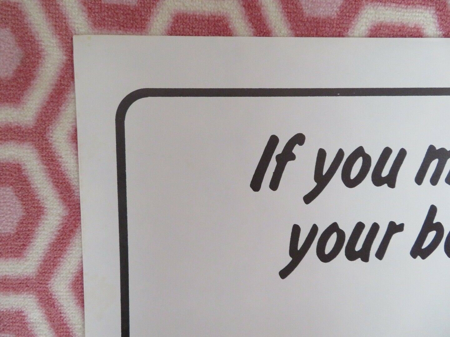 CLOSE SHAVE ONE SHEET POSTER FOLDED SCOTT GABA TONI BENSON ROBERT HENDRICKSON Rendezvous Cinema Movie posters