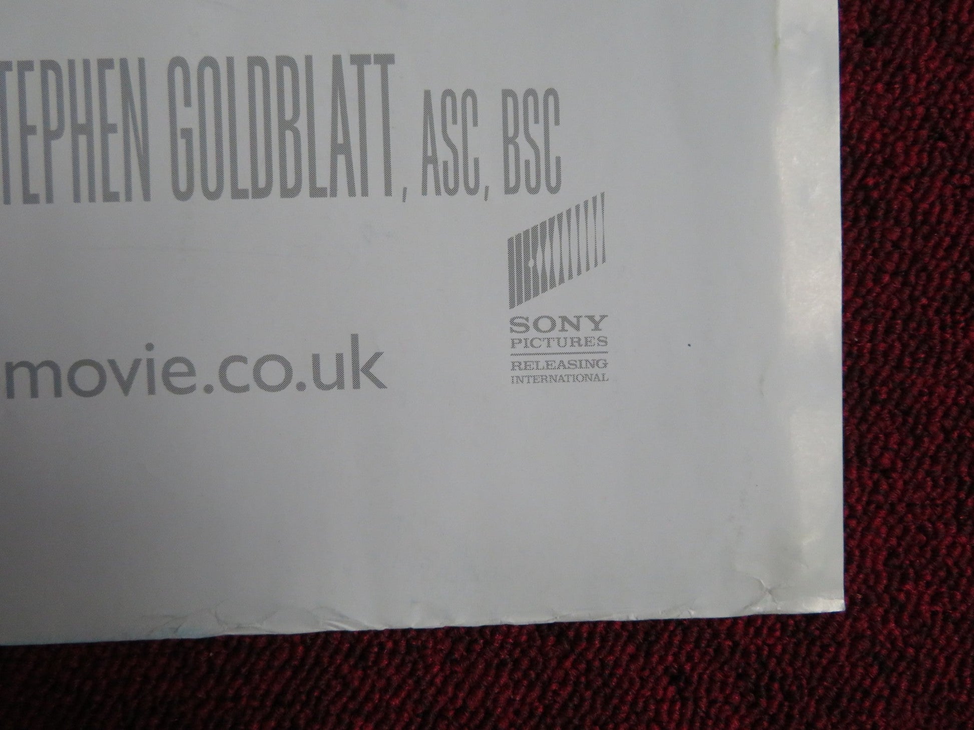 CLOSER UK QUAD (30"x 40") ROLLED POSTER JULIA ROBERTS JUDE LAW 2004 Rendezvous Cinema Movie posters