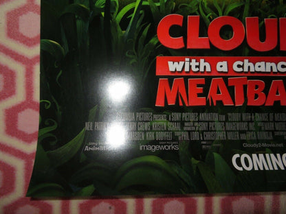 CLOUDY WITH A CHANCE OF MEATBALL 2 US ONE SHEET ROLLED POSTER B HADER 2013 - Rendezvous Cinema