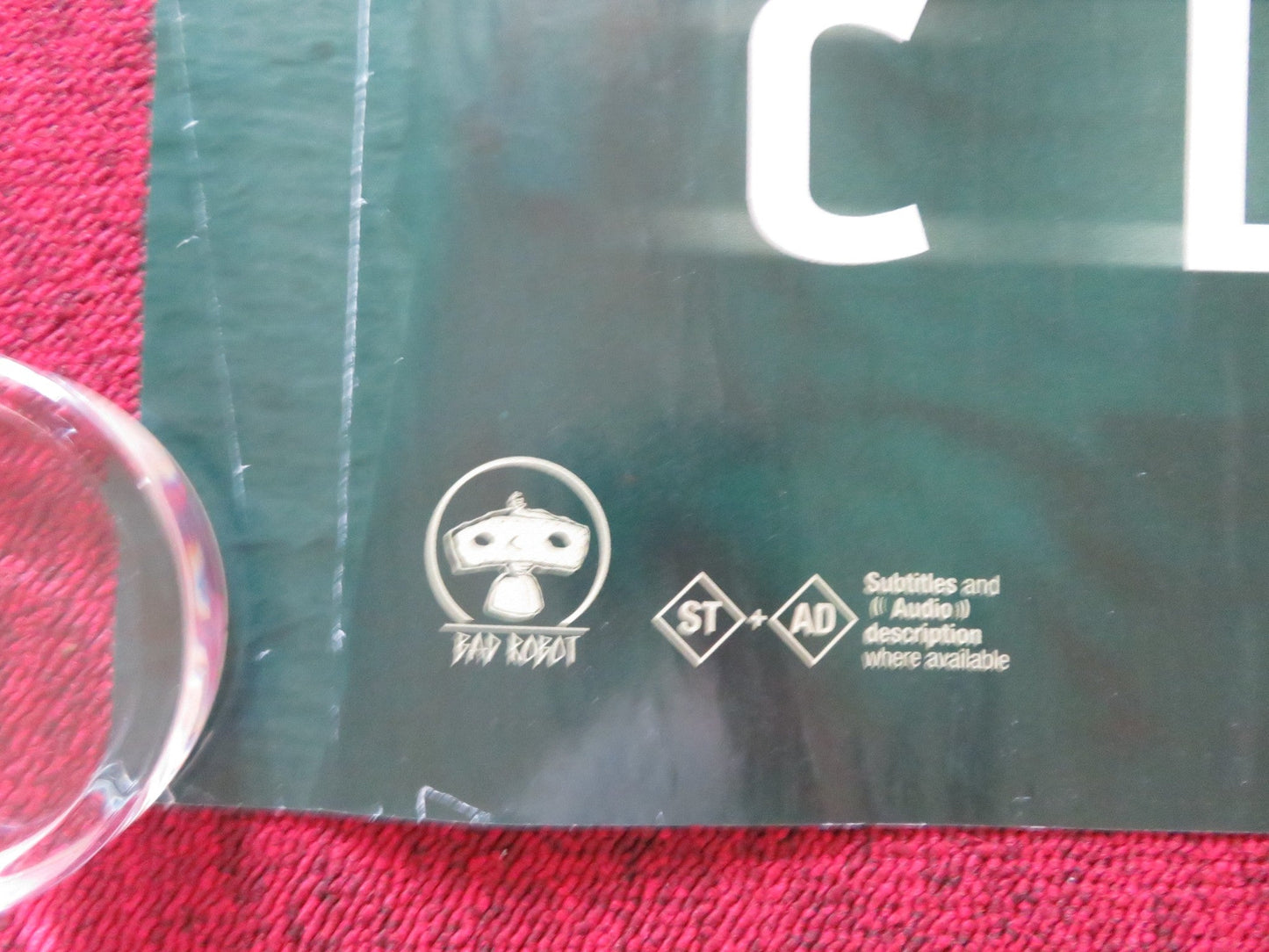 CLOVERFIELD UK QUAD (30"x 40") ROLLED POSTER LIZZY CAPLAN JESSICA LUCAS 2008 Rendezvous Cinema Movie posters