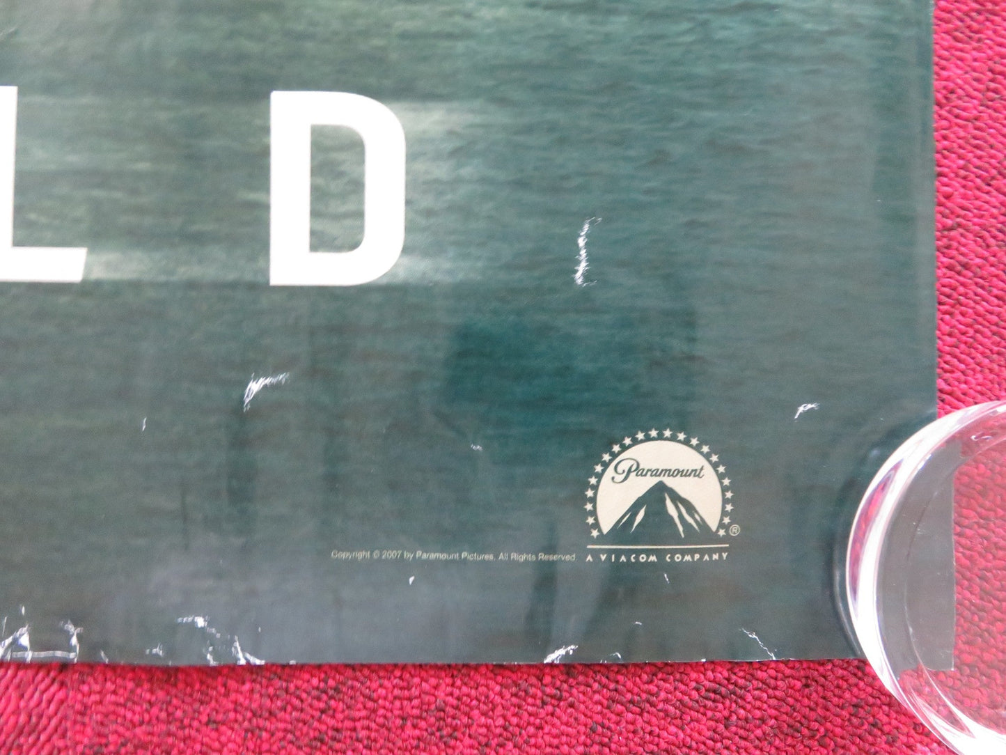 CLOVERFIELD UK QUAD (30"x 40") ROLLED POSTER LIZZY CAPLAN JESSICA LUCAS 2008 Rendezvous Cinema Movie posters