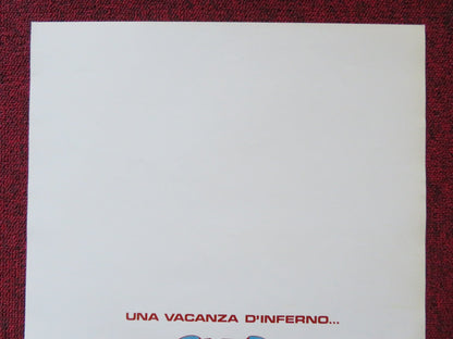 CLUB PARADISE ITALIAN LOCANDINA POSTER ROBIN WILLIAMS PETER O'TOOLE 1987 Rendezvous Cinema Movie posters