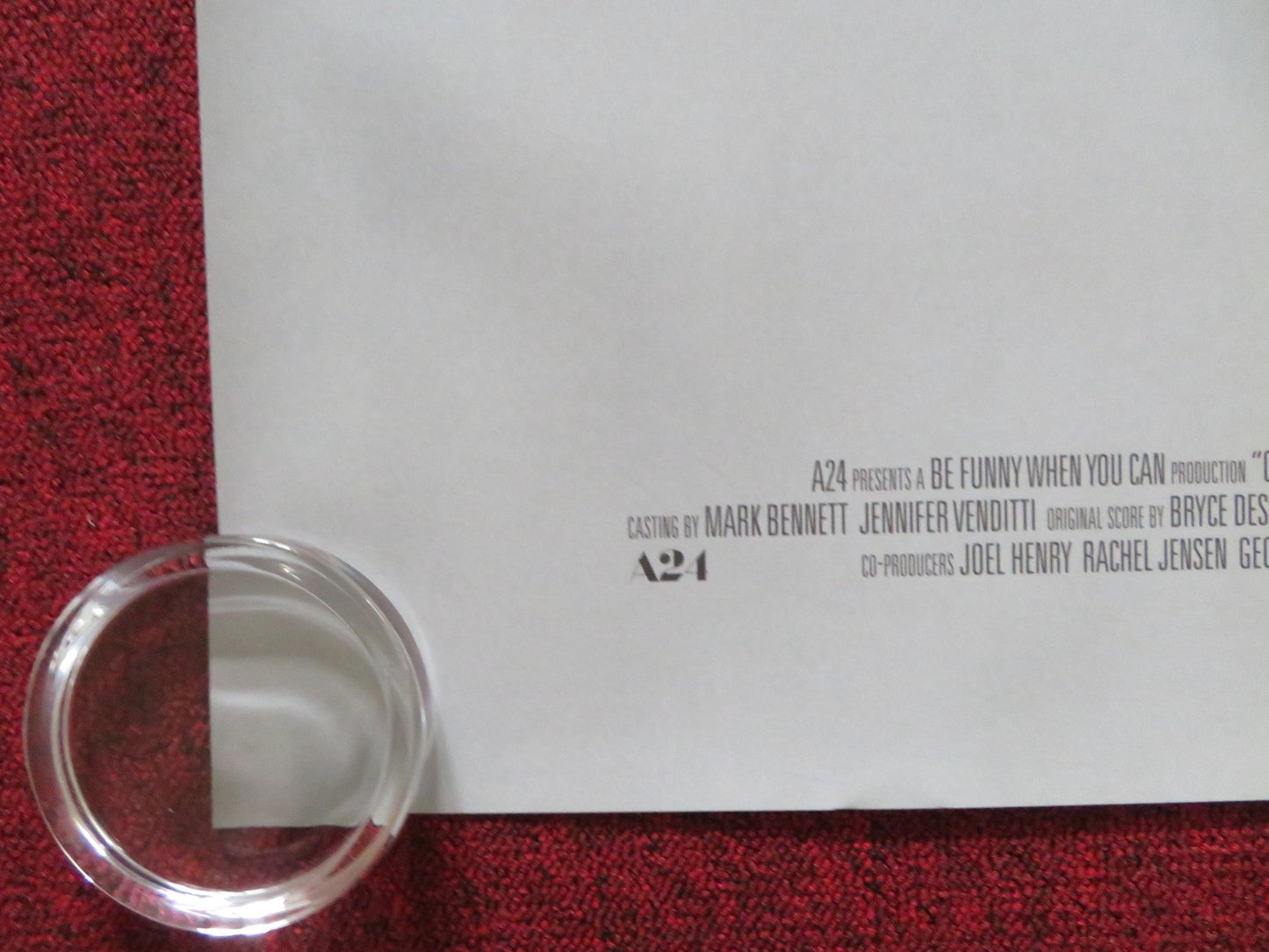 C'MON C'MON UK QUAD (30"x 40") ROLLED POSTER JOAQUIN PHOENIX GABY HOFFMAN 2021 Rendezvous Cinema Movie posters