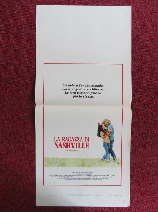 COAL MINER'S DAUGHTER ITALIAN LOCANDINA POSTER SISSY SPACEK TOMMY LEE JONES 1981 Rendezvous Cinema Movie posters