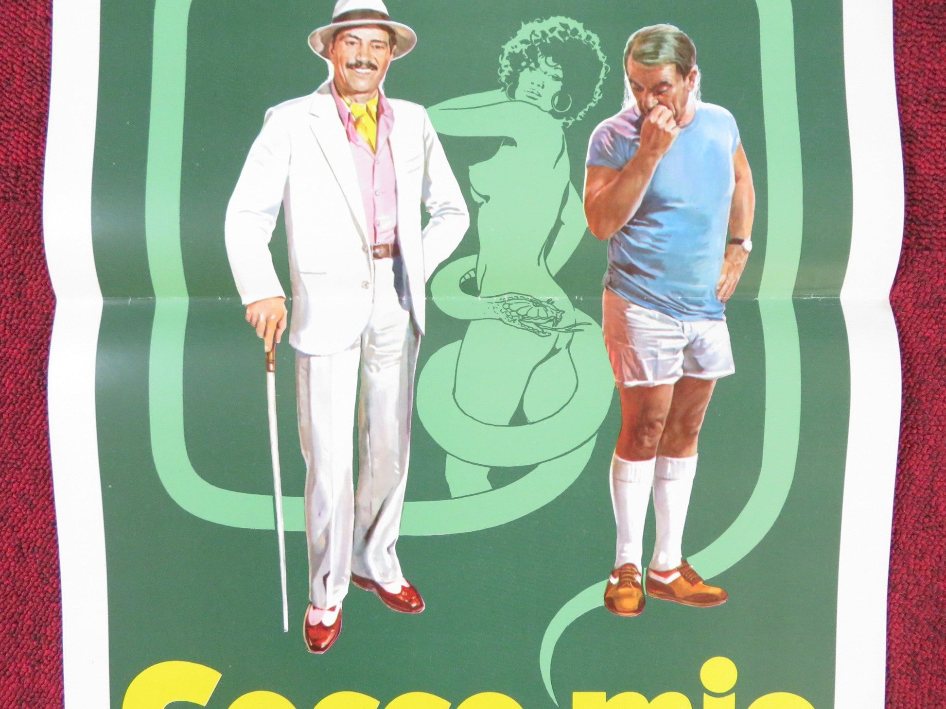 COCCO MIO / GROS CALIN ITALIAN LOCANDINA POSTER JEAN CARMET M. VILLALONGA 1980 Rendezvous Cinema Movie posters