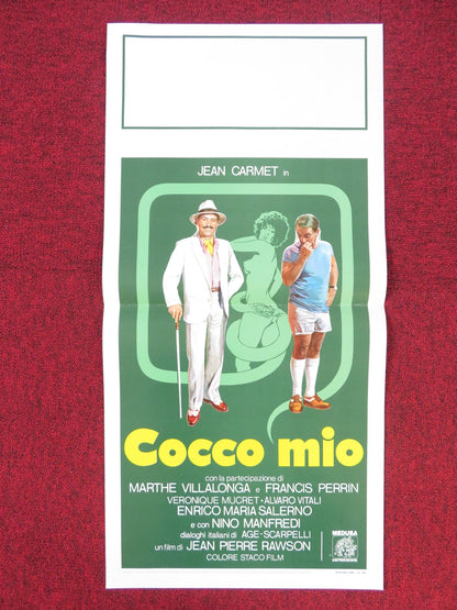 COCCO MIO / GROS CALIN ITALIAN LOCANDINA POSTER JEAN CARMET M. VILLALONGA 1980 Rendezvous Cinema Movie posters
