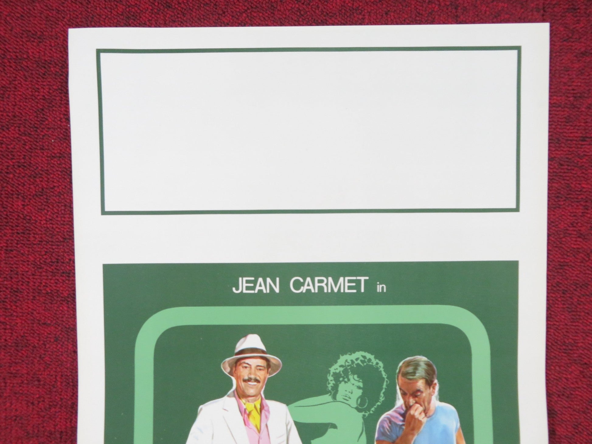 COCCO MIO / GROS CALIN ITALIAN LOCANDINA POSTER JEAN CARMET M. VILLALONGA 1980 Rendezvous Cinema Movie posters