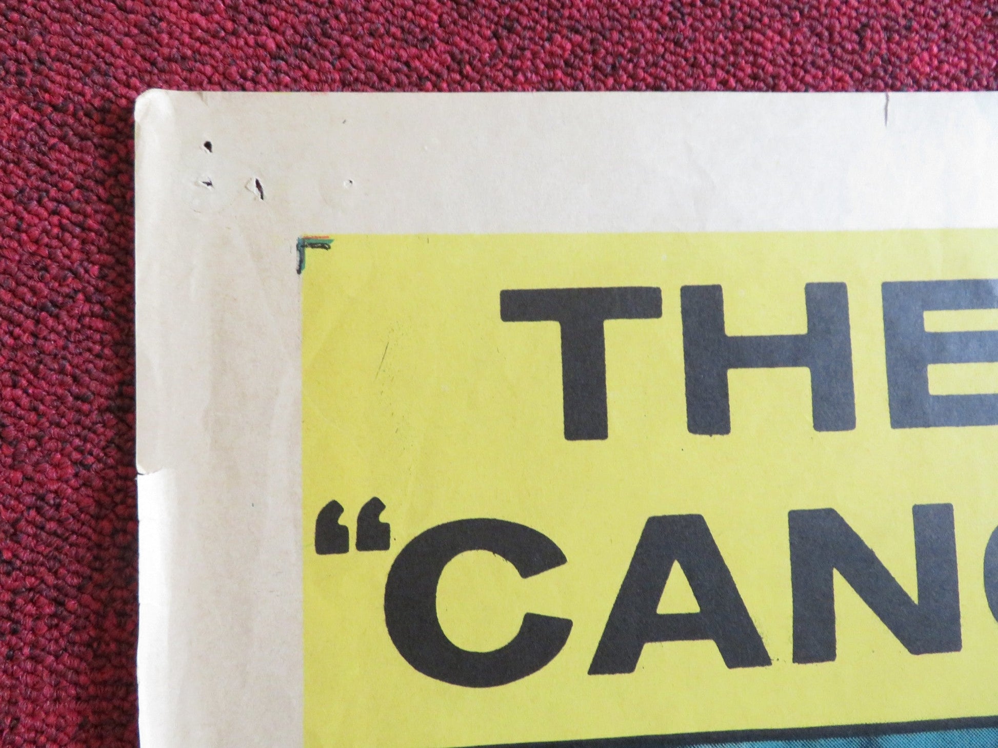 COCKLESHELL HEROES FOLDED US ONE SHEET POSTER JOSE FERRER TREVOR HOWARD 1956 Rendezvous Cinema Movie posters