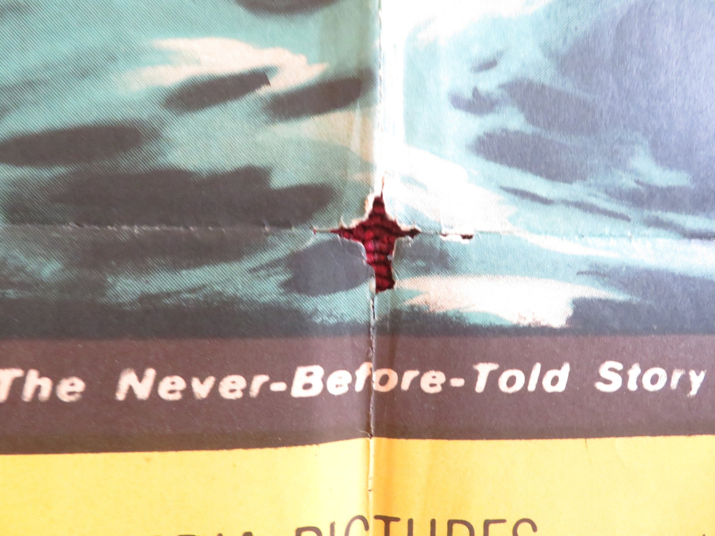 COCKLESHELL HEROES FOLDED US ONE SHEET POSTER JOSE FERRER TREVOR HOWARD 1956 Rendezvous Cinema Movie posters