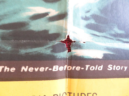 COCKLESHELL HEROES FOLDED US ONE SHEET POSTER JOSE FERRER TREVOR HOWARD 1956 Rendezvous Cinema Movie posters