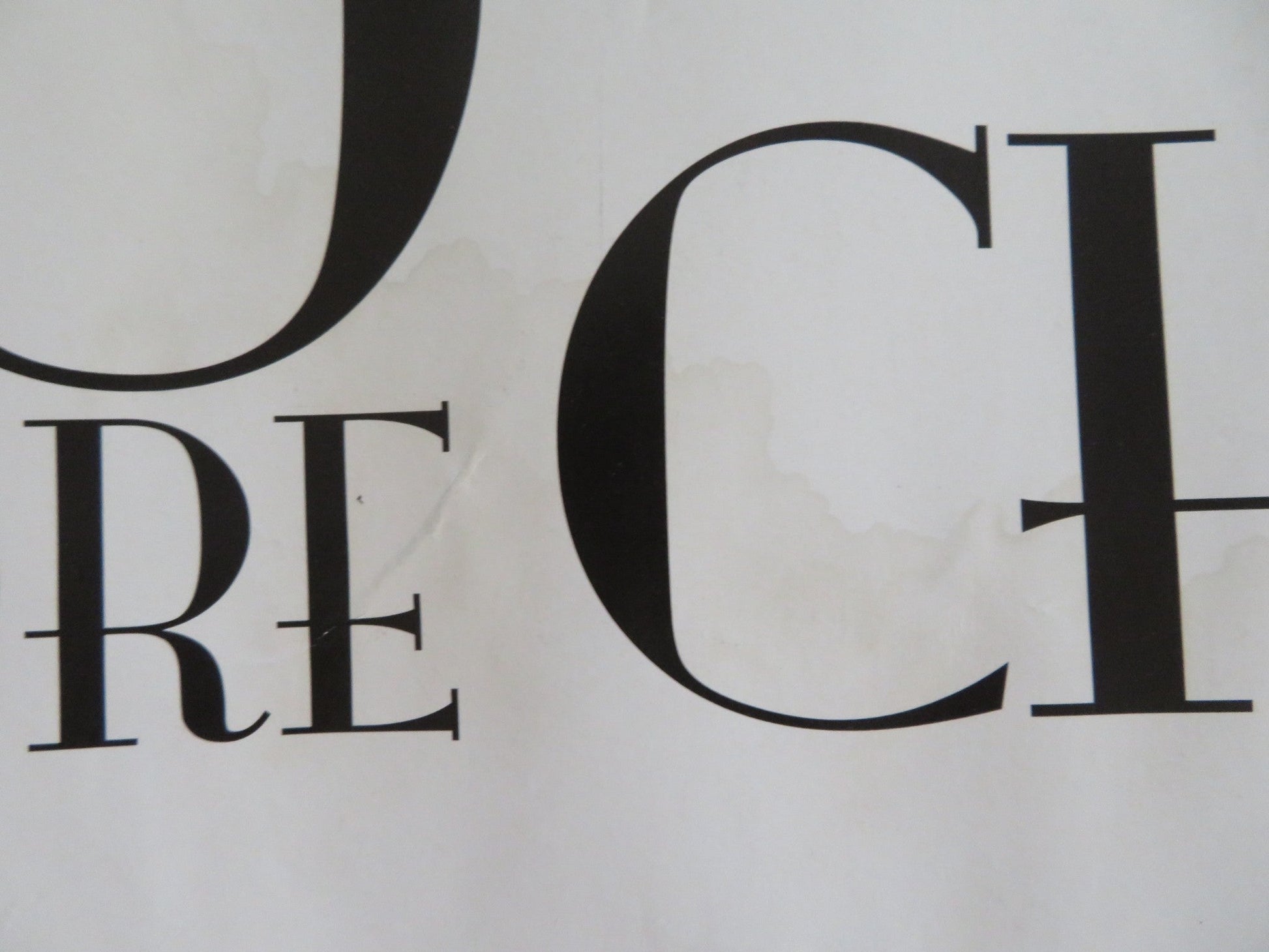 COCO BEFORE CHANEL UK QUAD (30"x 40") ROLLED POSTER AUDREY TAUTOU 2009 Rendezvous Cinema Movie posters