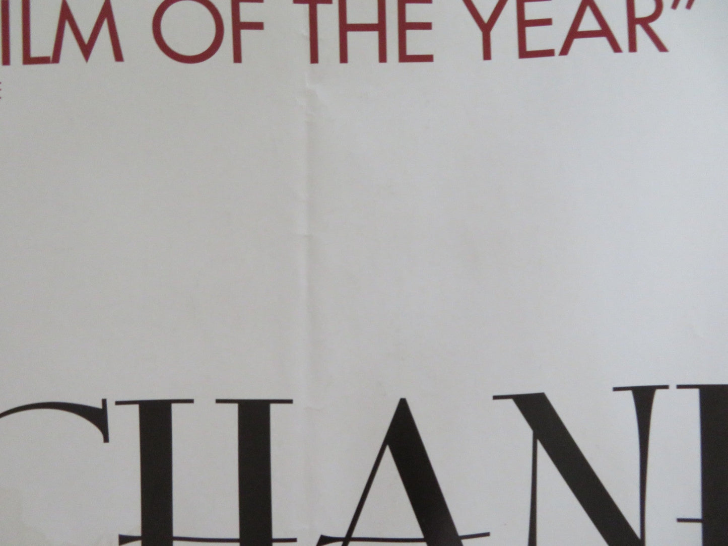 COCO BEFORE CHANEL UK QUAD (30"x 40") ROLLED POSTER AUDREY TAUTOU 2009 Rendezvous Cinema Movie posters