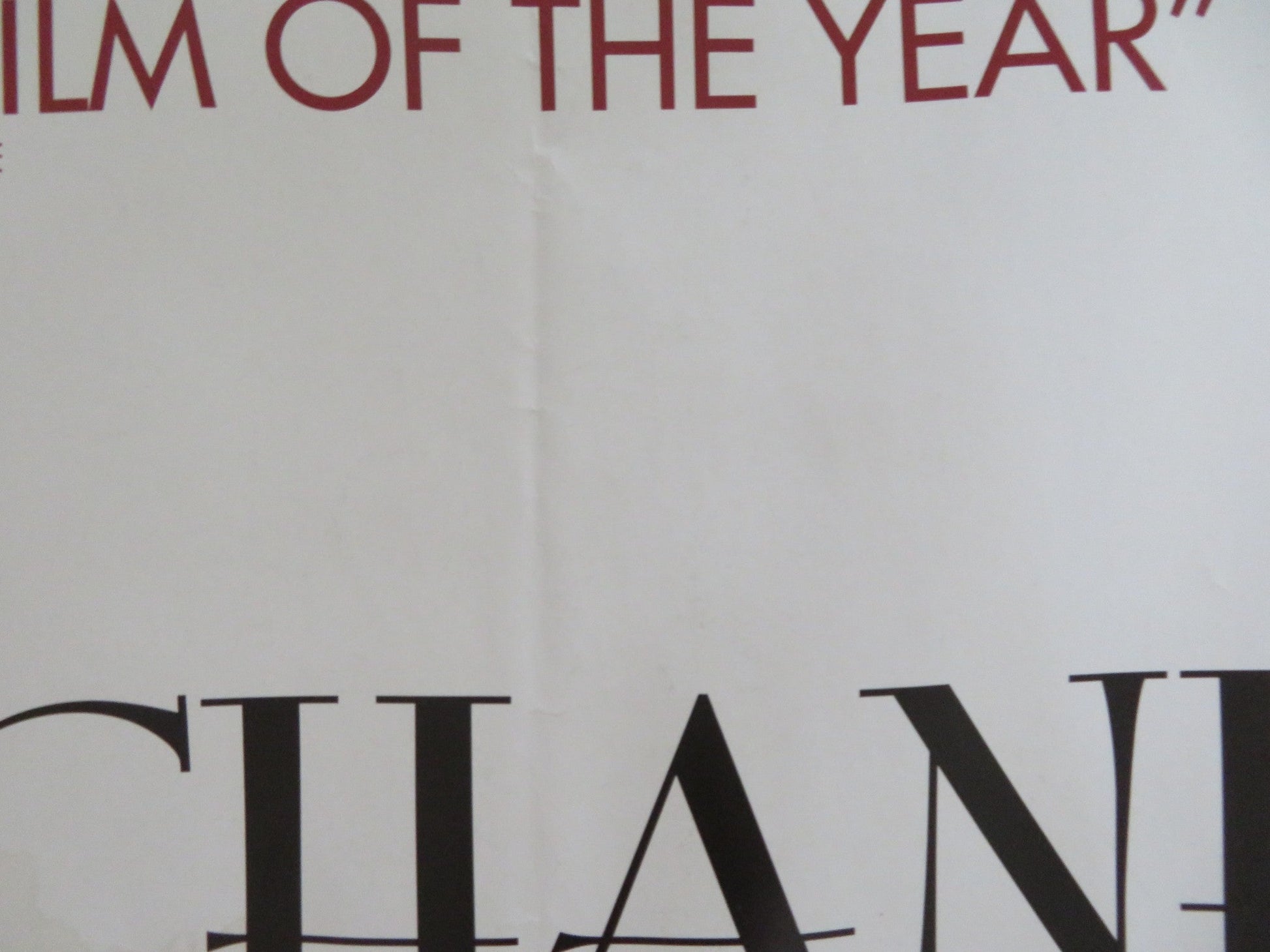 COCO BEFORE CHANEL UK QUAD (30"x 40") ROLLED POSTER AUDREY TAUTOU 2009 Rendezvous Cinema Movie posters