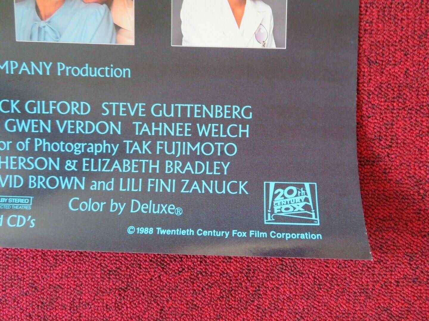 COCOON THE RETURN FOLDED US ONE SHEET POSTER DON AMACHE 1988 Movie posters