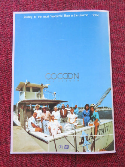 COCOON THE RETURN JAPANESE BROCHURE / PRESS BOOK STEVE GUTTERNBERG C. COX 1988 Rendezvous Cinema Movie posters
