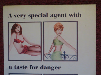 CODE 7, VICTIM 5 US INSERT (14"x 36") POSTER LEX BARKER RONALD FRASER 1964 Rendezvous Cinema Movie posters