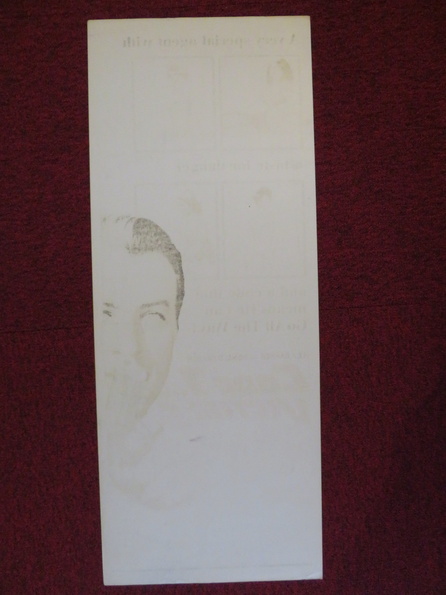 CODE 7, VICTIM 5 US INSERT (14"x 36") POSTER LEX BARKER RONALD FRASER 1964 Rendezvous Cinema Movie posters