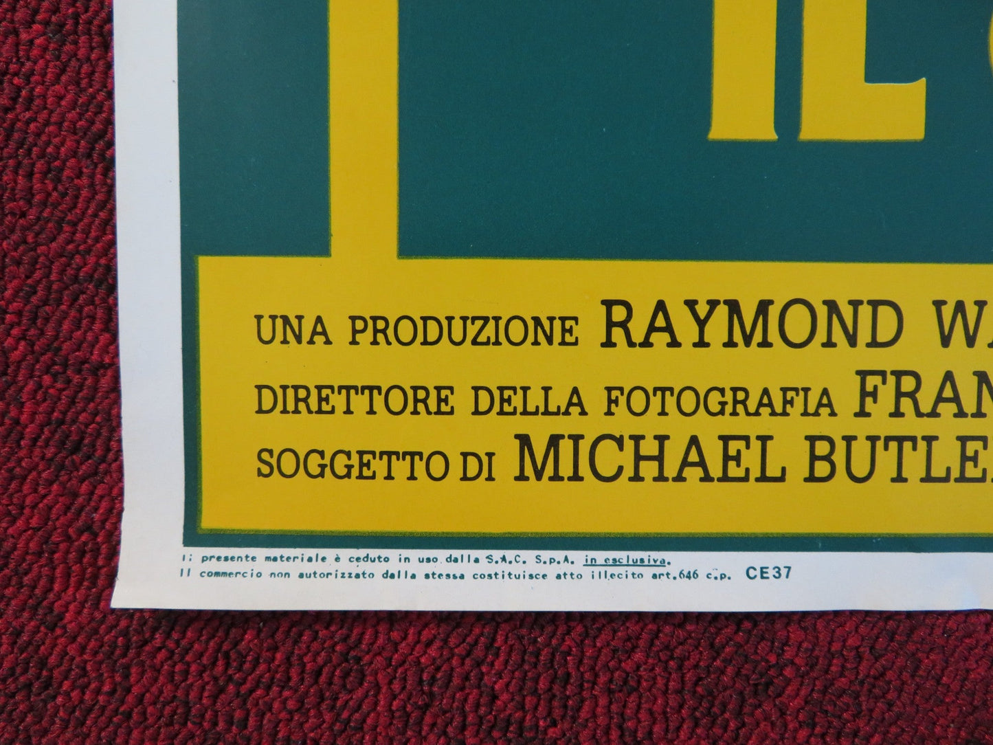 CODE OF SILENCE ITALIAN FOTOBUSTA POSTER CHUCK NORRIS HENRY SILVA 1985 Rendezvous Cinema Movie posters