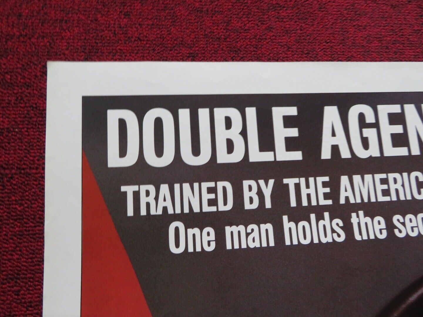 CODENAME: EMERALD FOLDED US ONE SHEET POSTER ED HARRIS MAX VON SYDOW 1985 Movie posters