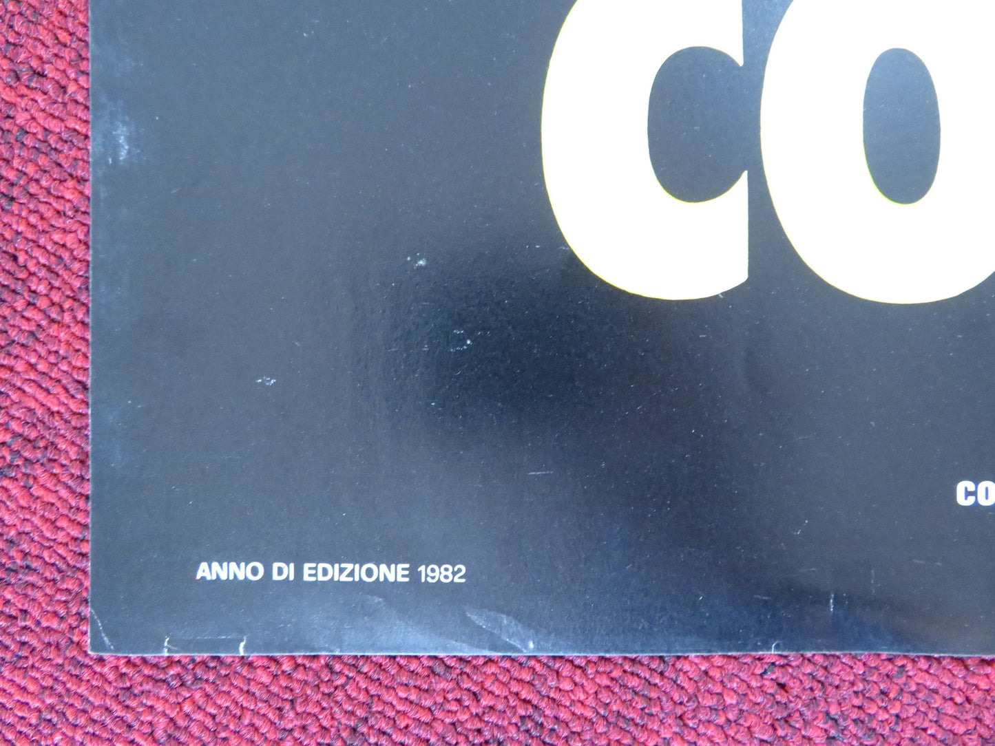 CODICE D'ONORE - A ITALIAN FOTOBUSTA POSTER YVES MONTAND GERARD DEPARDIEU 1982 Rendezvous Cinema Movie posters