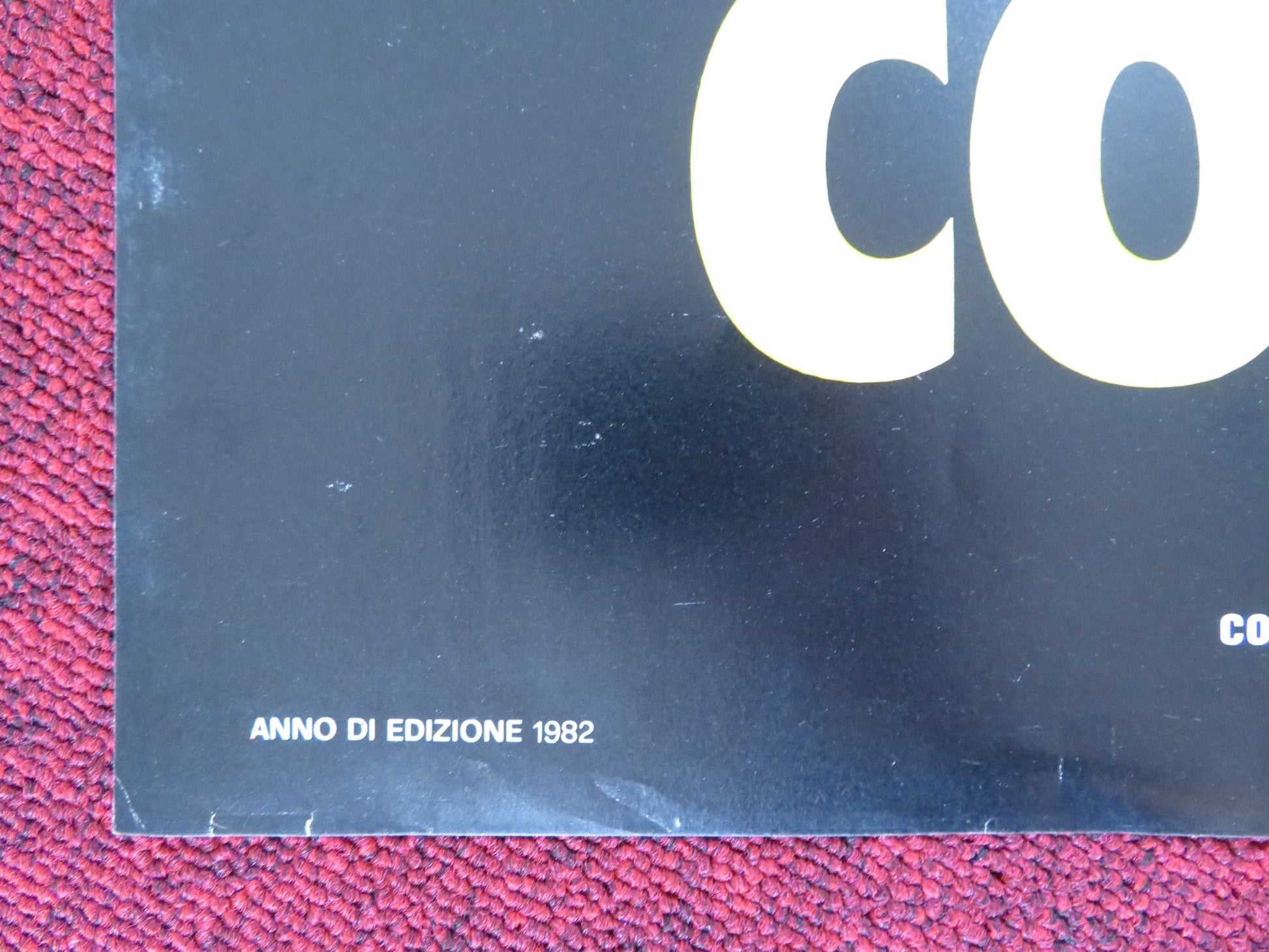 CODICE D'ONORE - A ITALIAN FOTOBUSTA POSTER YVES MONTAND GERARD DEPARDIEU 1982 Rendezvous Cinema Movie posters