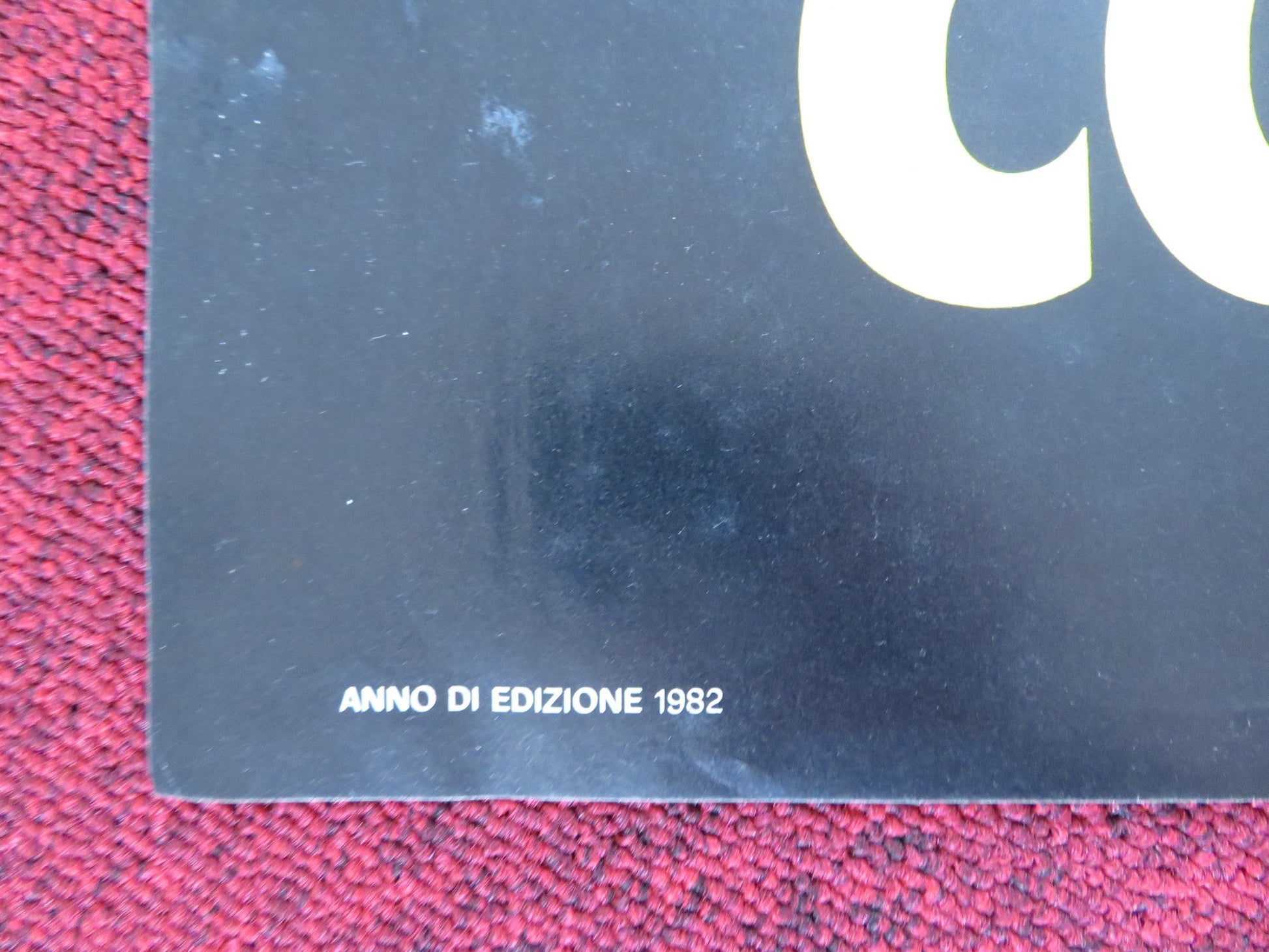 CODICE D'ONORE - B ITALIAN FOTOBUSTA POSTER YVES MONTAND GERARD DEPARDIEU 1982 Rendezvous Cinema Movie posters