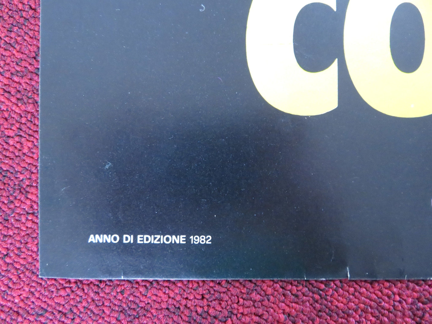CODICE D'ONORE - C ITALIAN FOTOBUSTA POSTER YVES MONTAND GERARD DEPARDIEU 1982 Rendezvous Cinema Movie posters