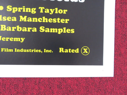 COED TEASERS US TRI FOLDED ONE SHEET ROLLED POSTER BROOKE BENNET RON JEREMY 1983 Rendezvous Cinema Movie posters