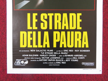 COHEN AND TATE ITALIAN LOCANDINA POSTER ROY SCHEIDER ADAM BALDWIN 1989 Rendezvous Cinema Movie posters