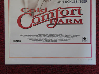 COLD COMFORT FARM ITALIAN LOCANDINA POSTER KATE BECKINSALE EILEEN ATKINS 1995 Rendezvous Cinema Movie posters